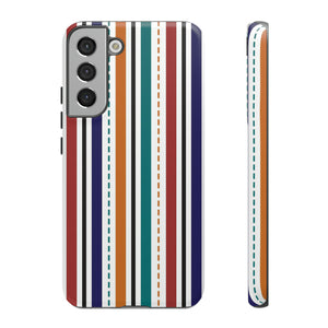 Modern Stripe Line - Protective Phone Case