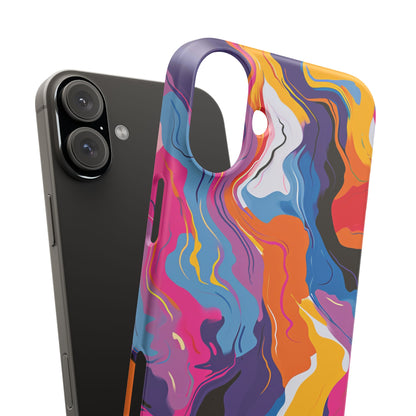 Vortex Colorwave iPhone 16 - Slim Phone Case