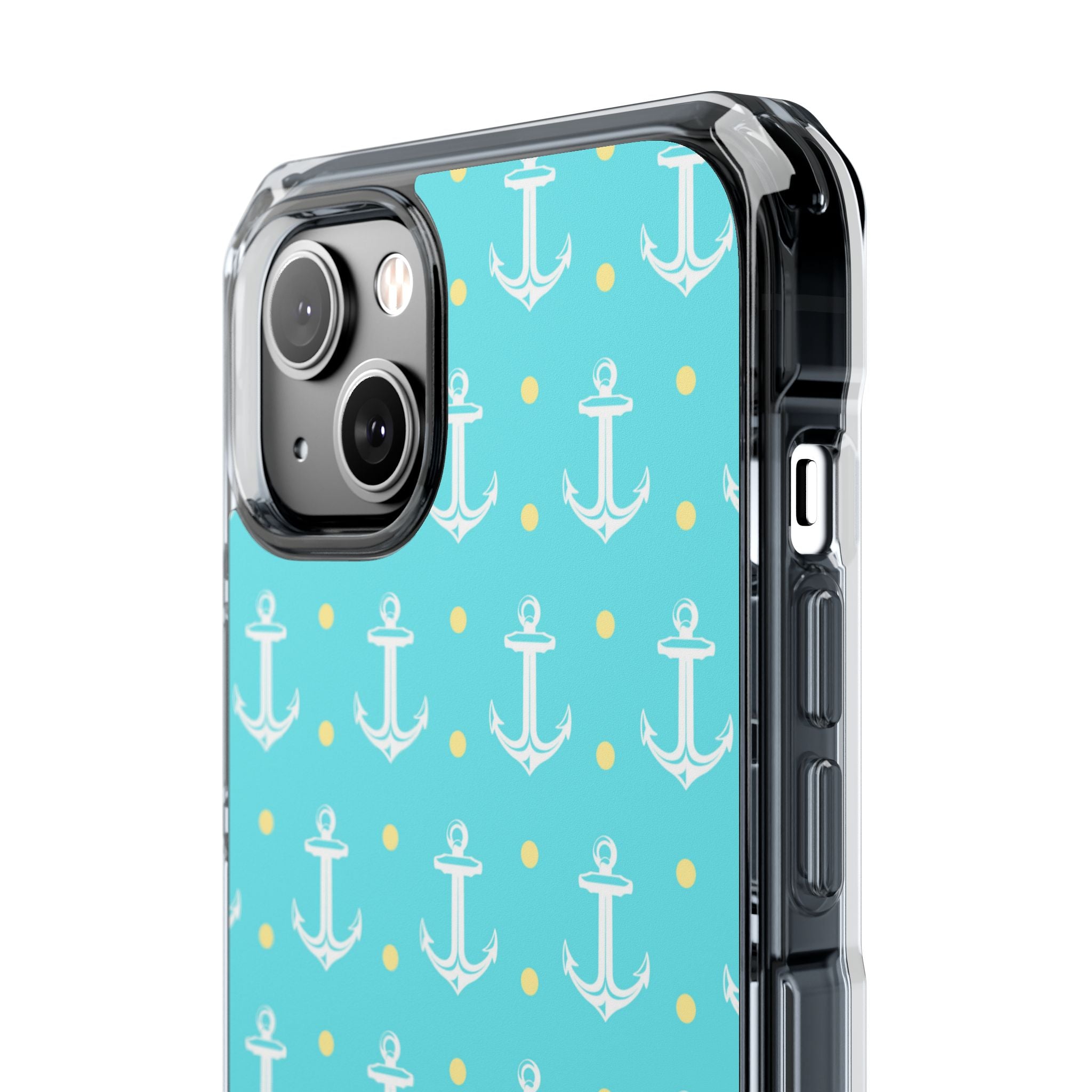 Nautical Anchors & Dots iPhone Case - Impact