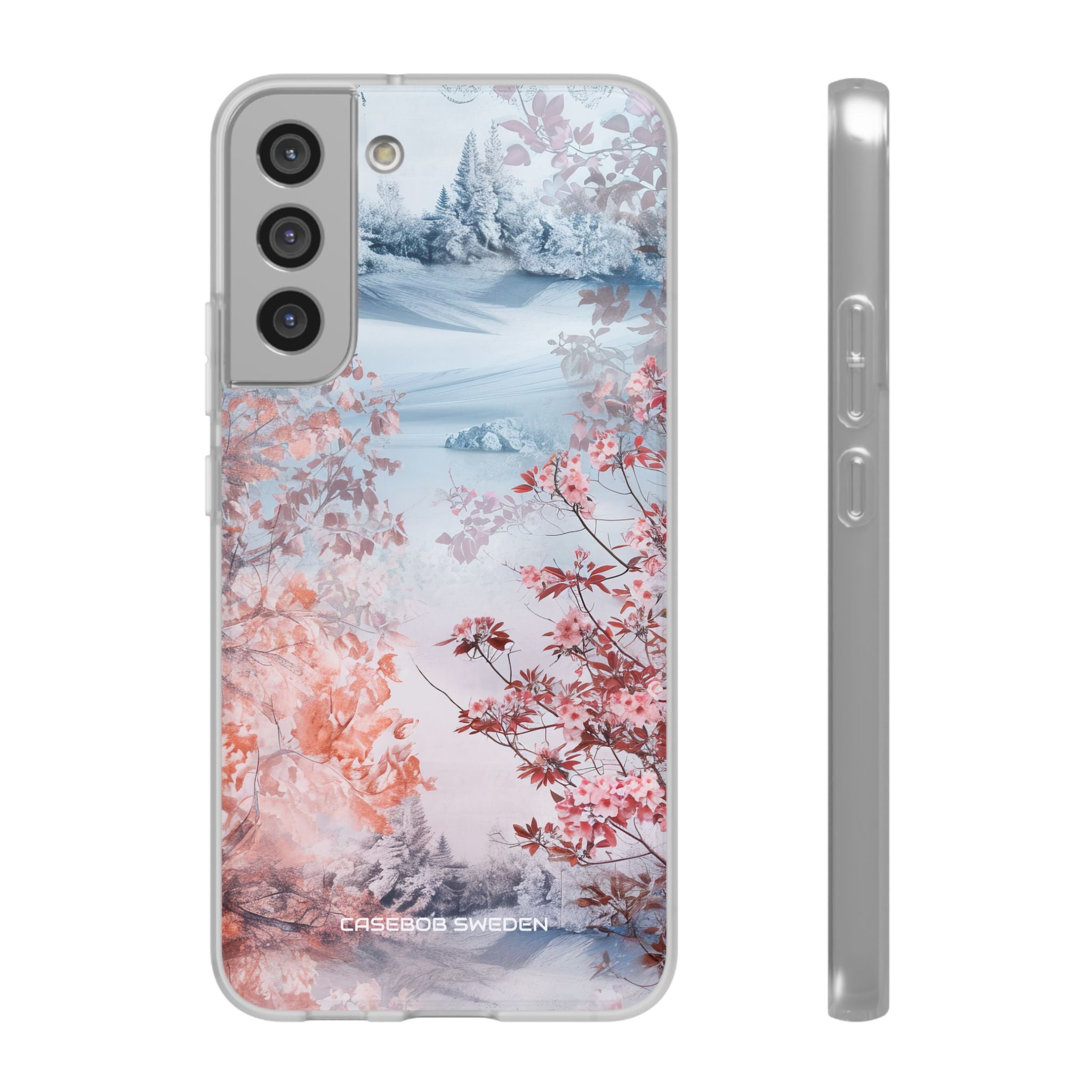 Floral Serenity Case - Flexi Samsung S22 Phone Case