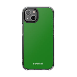 Forest Green | Phone Case for iPhone (Clear Impact Case - Magnetic)