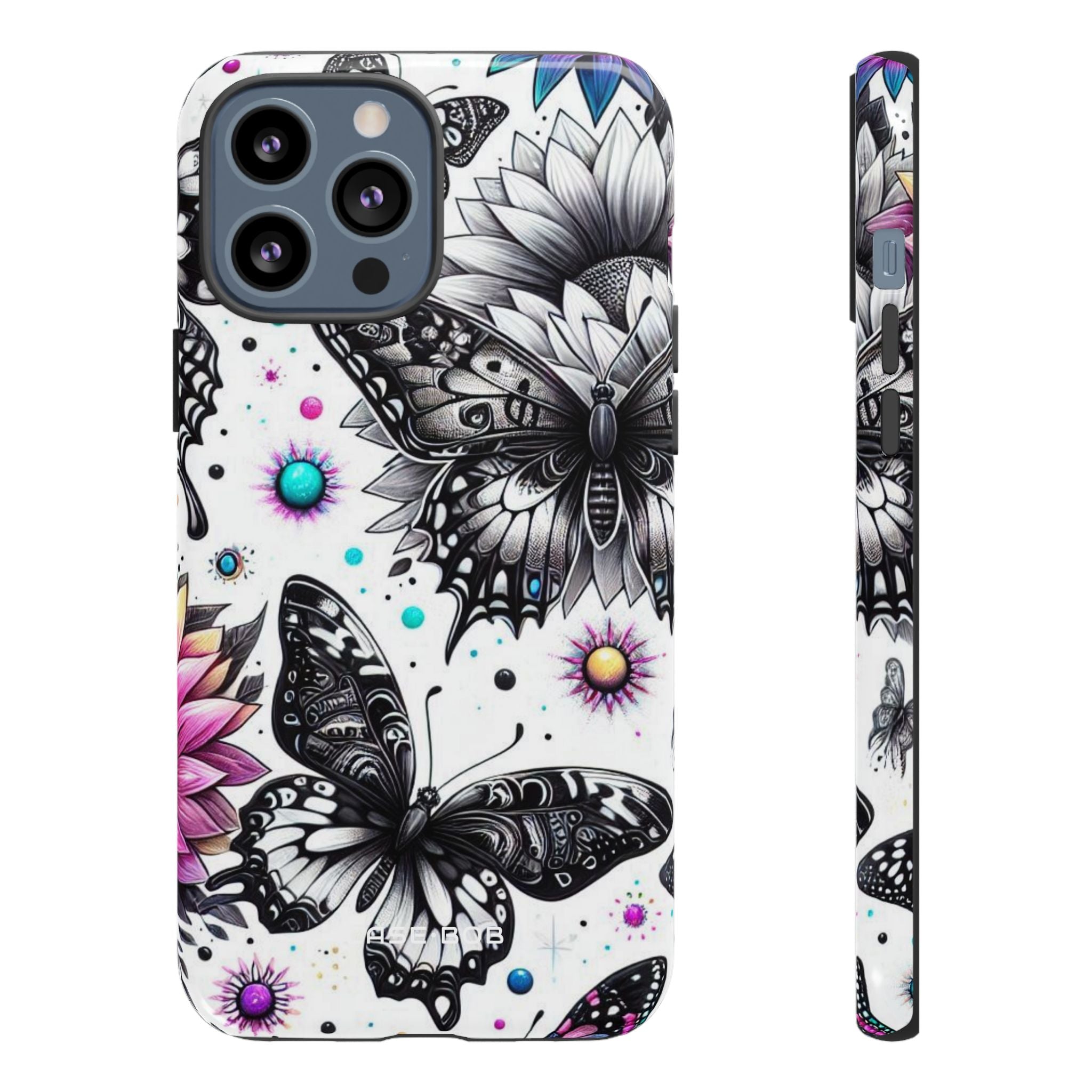 Butterfly Bloom iPhone 13 Pro Max Case - Tough