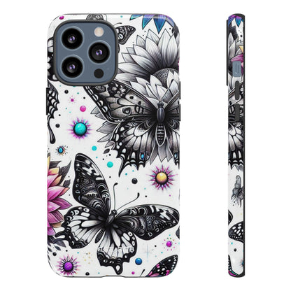 Butterfly Bloom iPhone 13 Pro Max Case - Tough