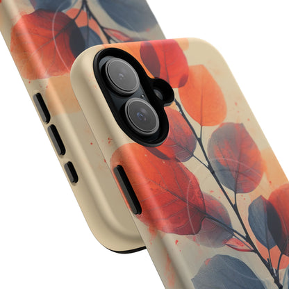 Ethereal Leaf Harmony iPhone 16 | Tough+ Phone Case