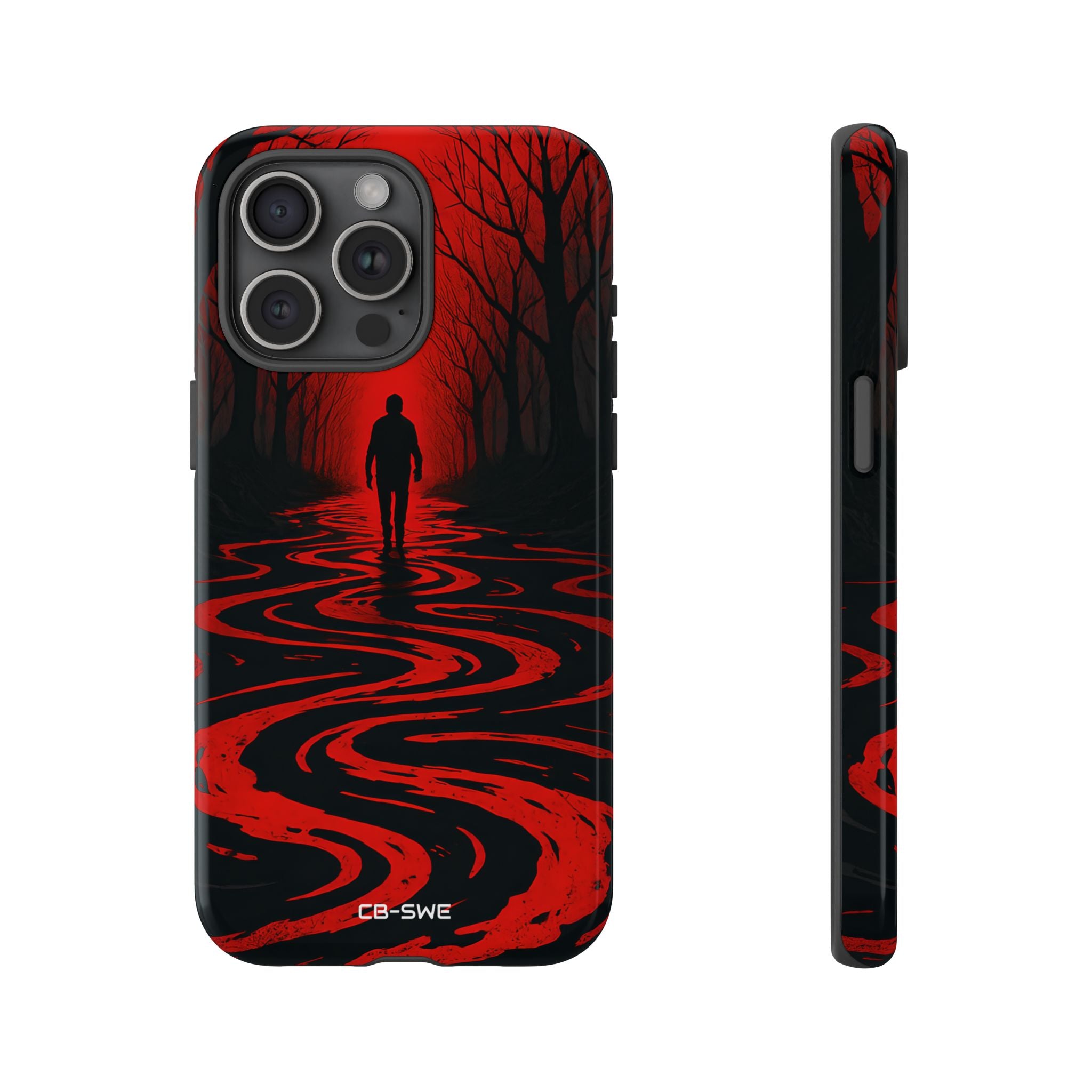 Red Path Mystery - iPhone Case