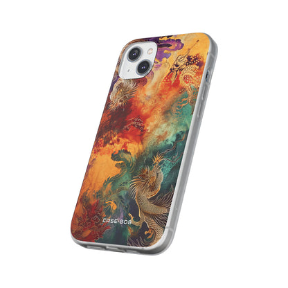 Dragon Ember iPhone 14 Plus Case - Soft