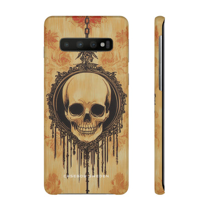 Gothic Skull Elegance Samsung S10 - Slim Phone Case