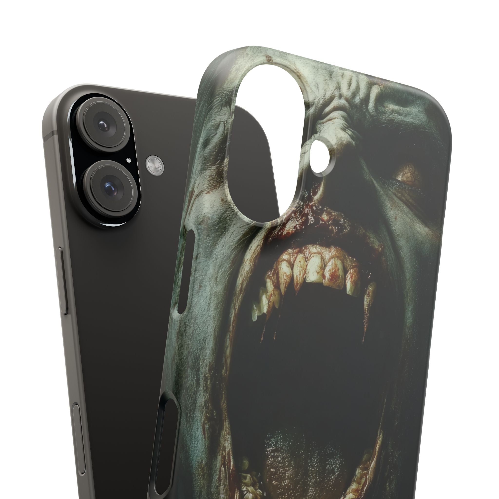 Gothic Wail of Decay iPhone 16 - Slim Phone Case