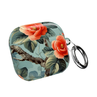 Pink Camellia - AirPods Case
