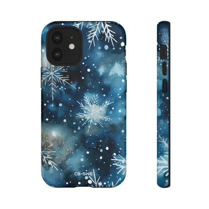Snowflakes Dance Gracefully - iPhone Case