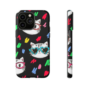 Cat Coloring - Protective Phone Case