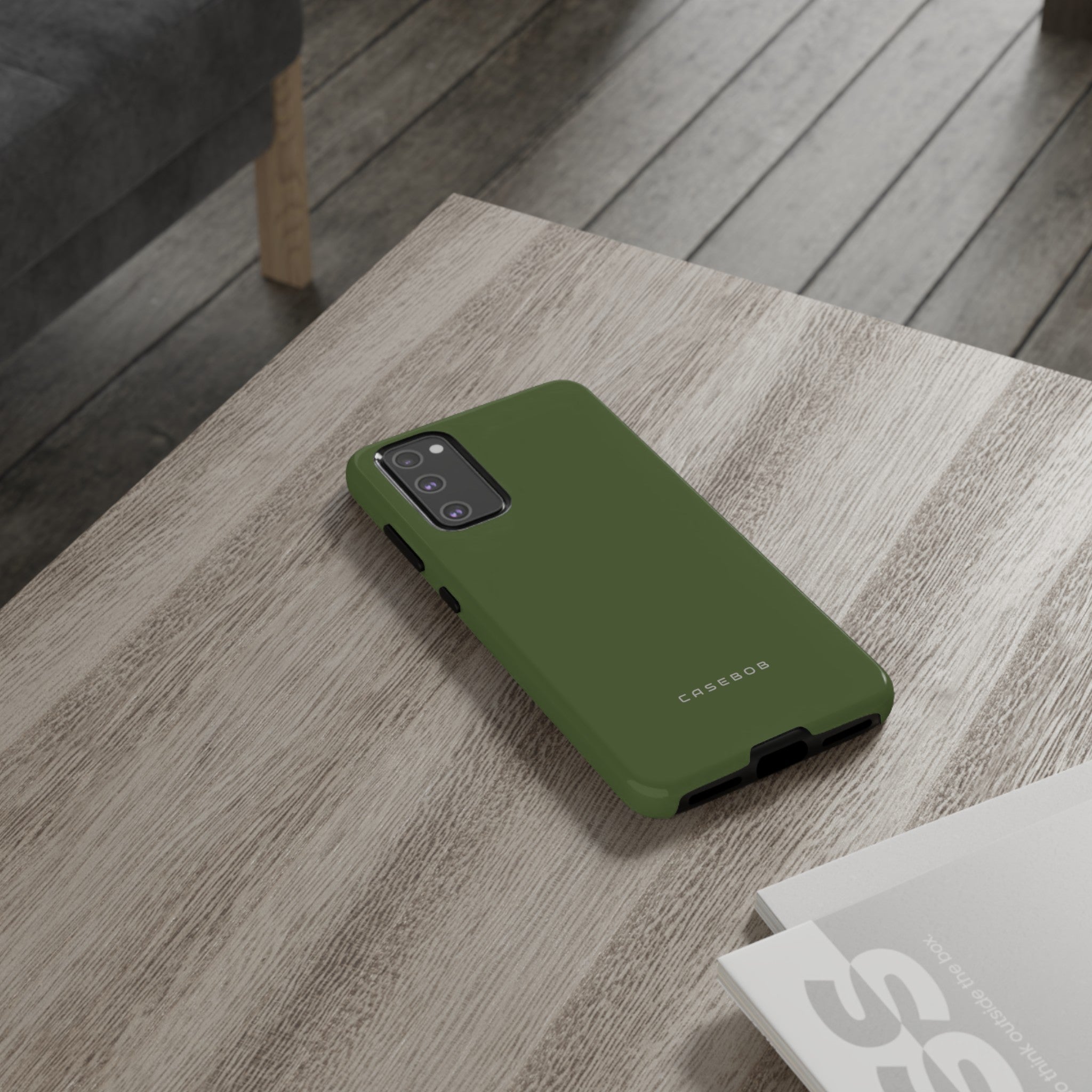 Dark Green Moss - Protective Phone Case