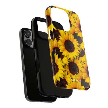 Sunflower Radiance iPhone 16 Pro Case - Tough
