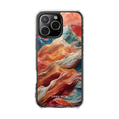 Fabric Peaks Cream iPhone 16 Pro Max Case - Impact