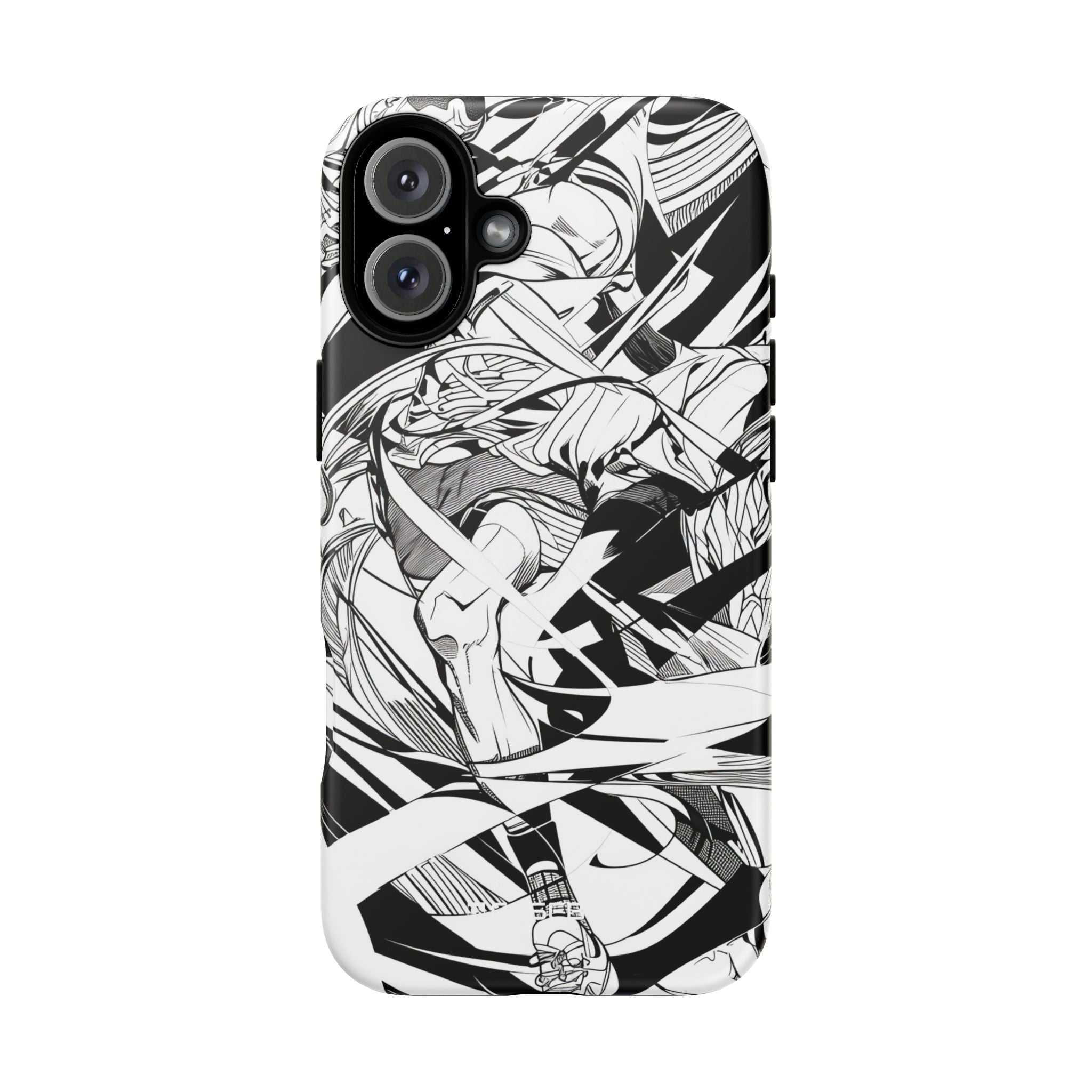 Dynamic Athletic Energy in Monochrome - for iPhone 16