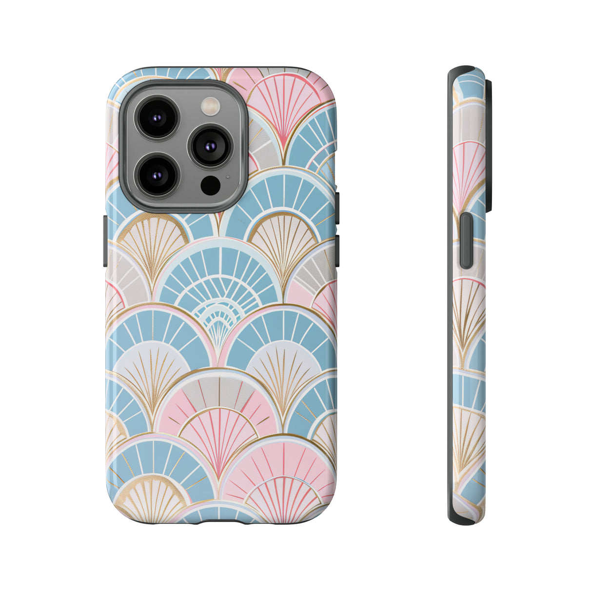 Art Deco Floral Fusion - Schutzhülle fürs Handy