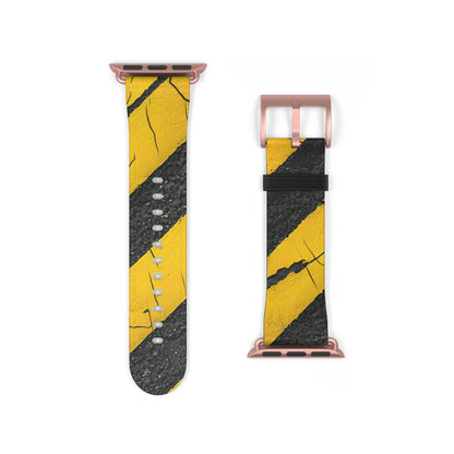 Yellow Stripes Distress - Watch Band
gult striber distress - urrem