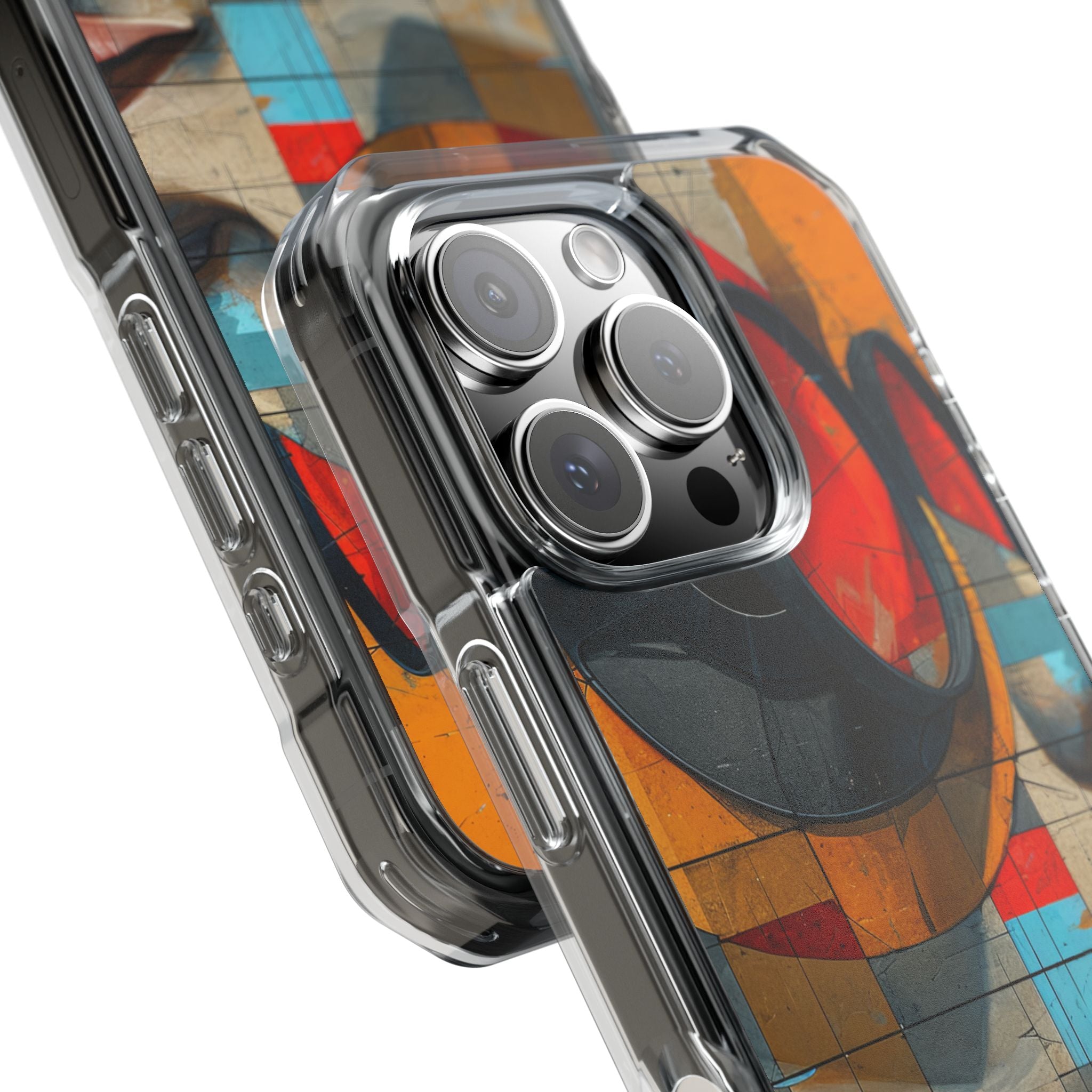 Futuristic Cubist Visions iPhone 16 - Impact Clear+