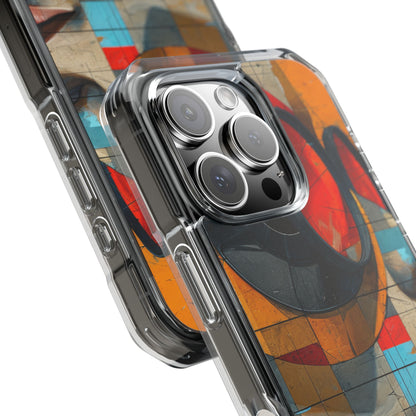 Futuristic Cubist Visions iPhone 16 - Impact Clear+