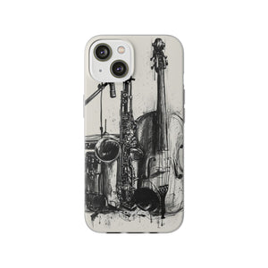 Jazz Ink Expressions | Flexible Phone Case for iPhone