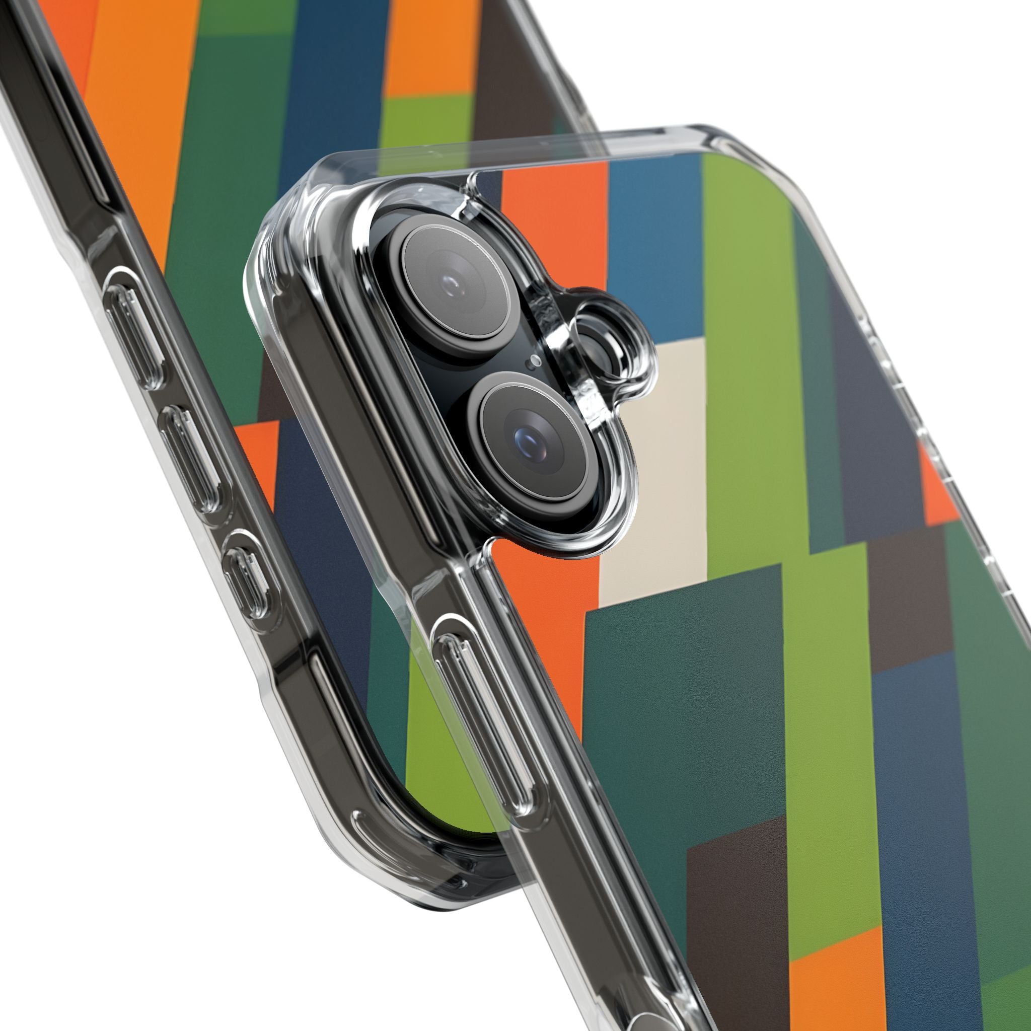 Diagonal Blaze iPhone 15 Case - Impact