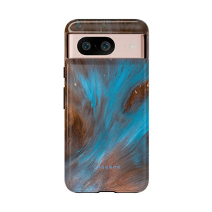 Blue Lagoon Ink Art - Protective Phone Case