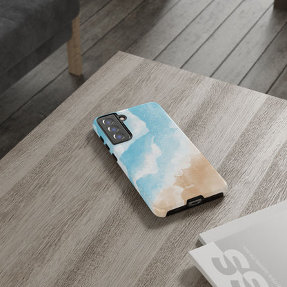 Serene Coastal Whispers - Samsung Case