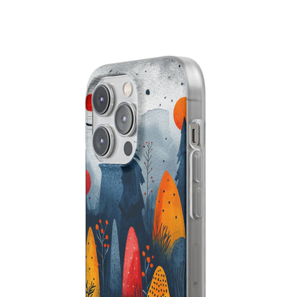 Whimsical Nature - Flexi iPhone 14 Phone Case