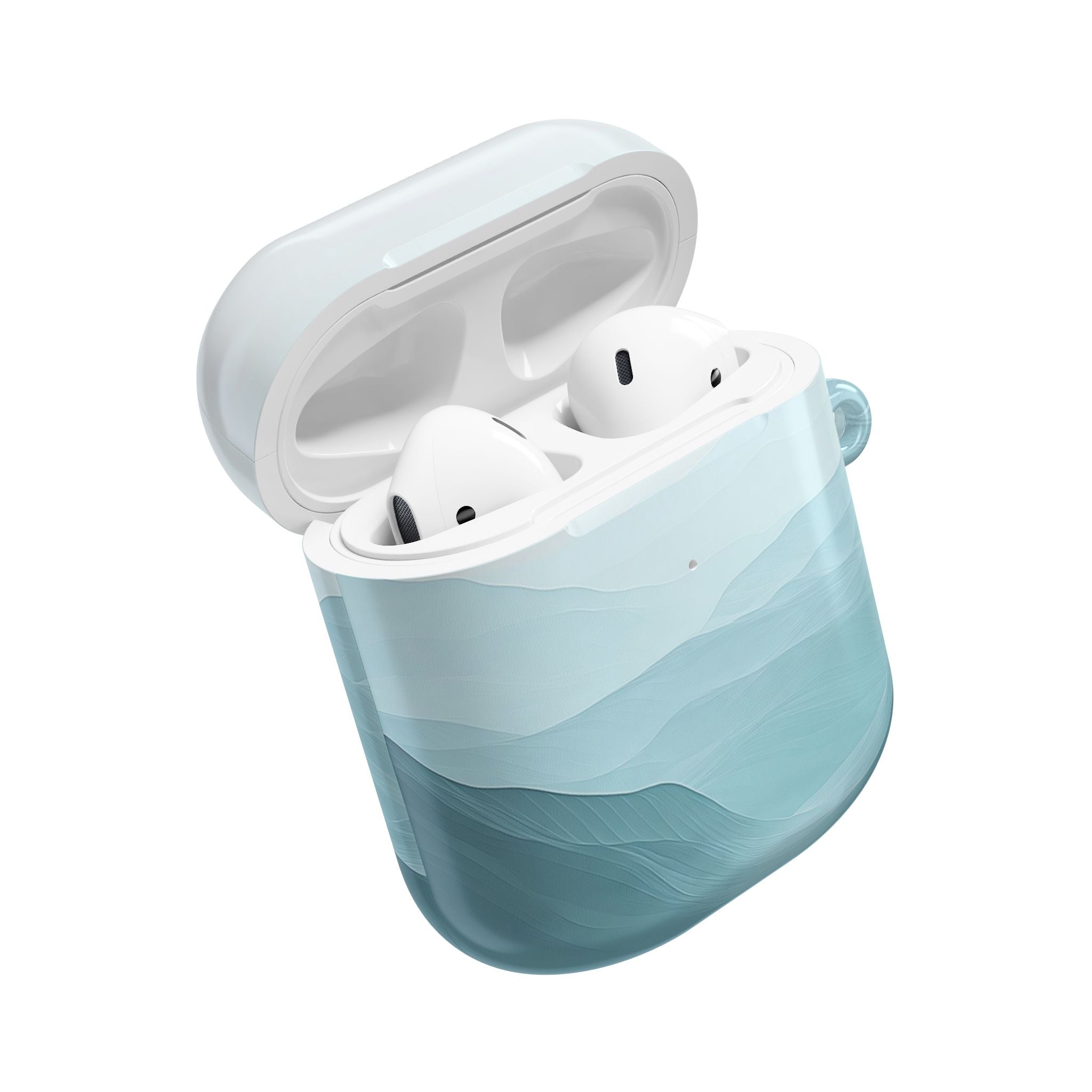 Teal Ridge Layers - AirPods Case