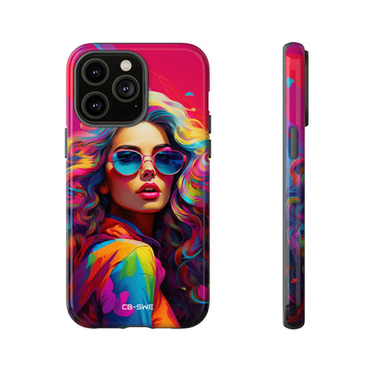 Surreal Color Fusion - iPhone Case
