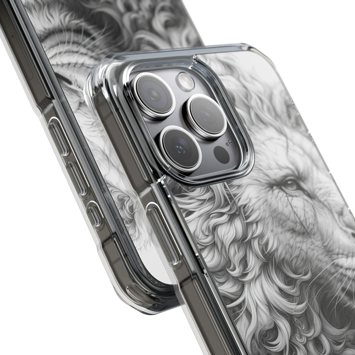 Majestic Whimsy – Handyhülle für iPhone (Clear Impact – Magnetisch) 