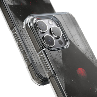 Crimson Core Geometry iPhone 15 - Impact Clear+