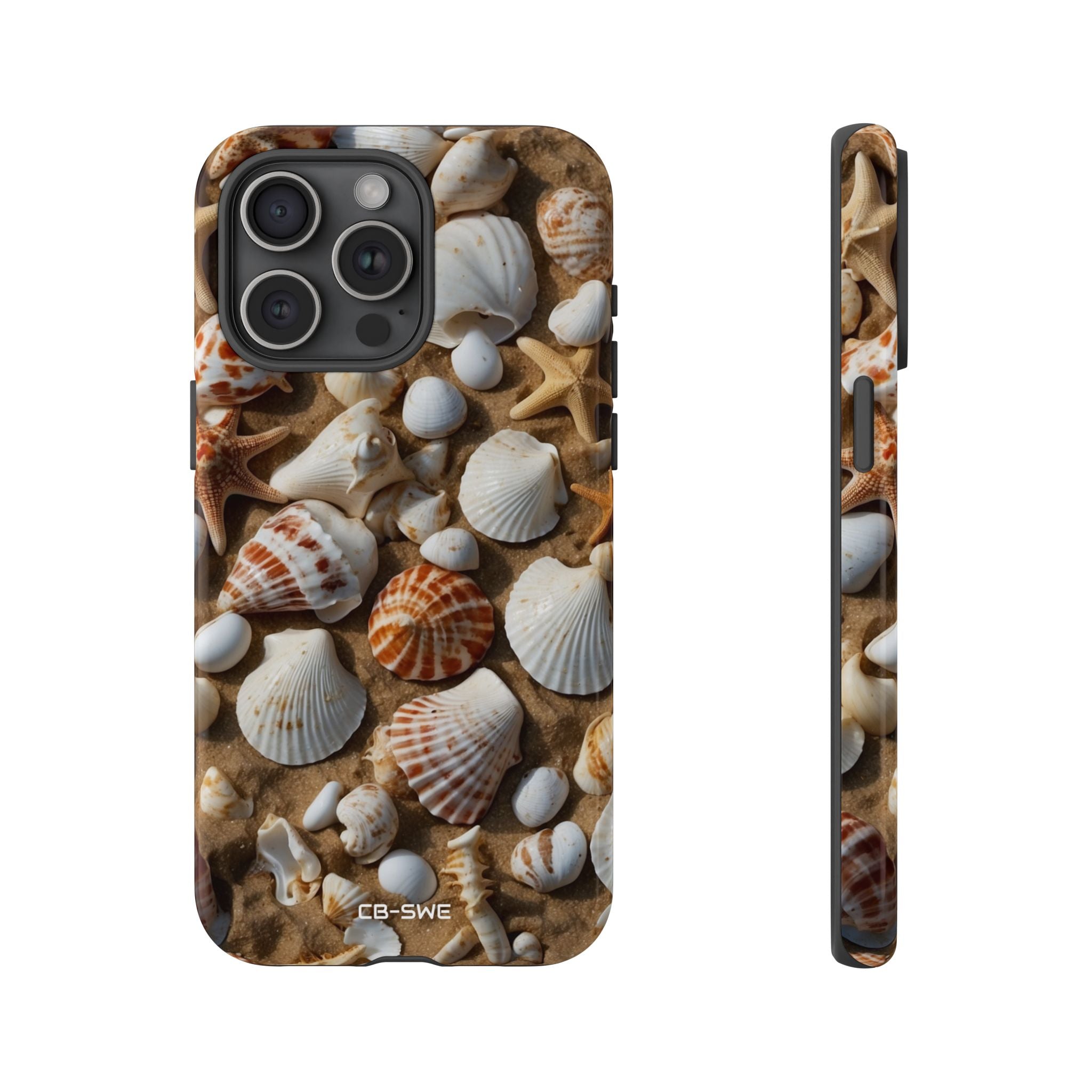 Seashells Embrace Shore - iPhone Case