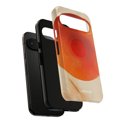 Sunburst Swirl Google Pixel 9 Pro Case - Tough