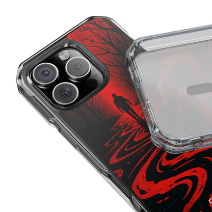 Red Path Mystery iPhone Case - Impact