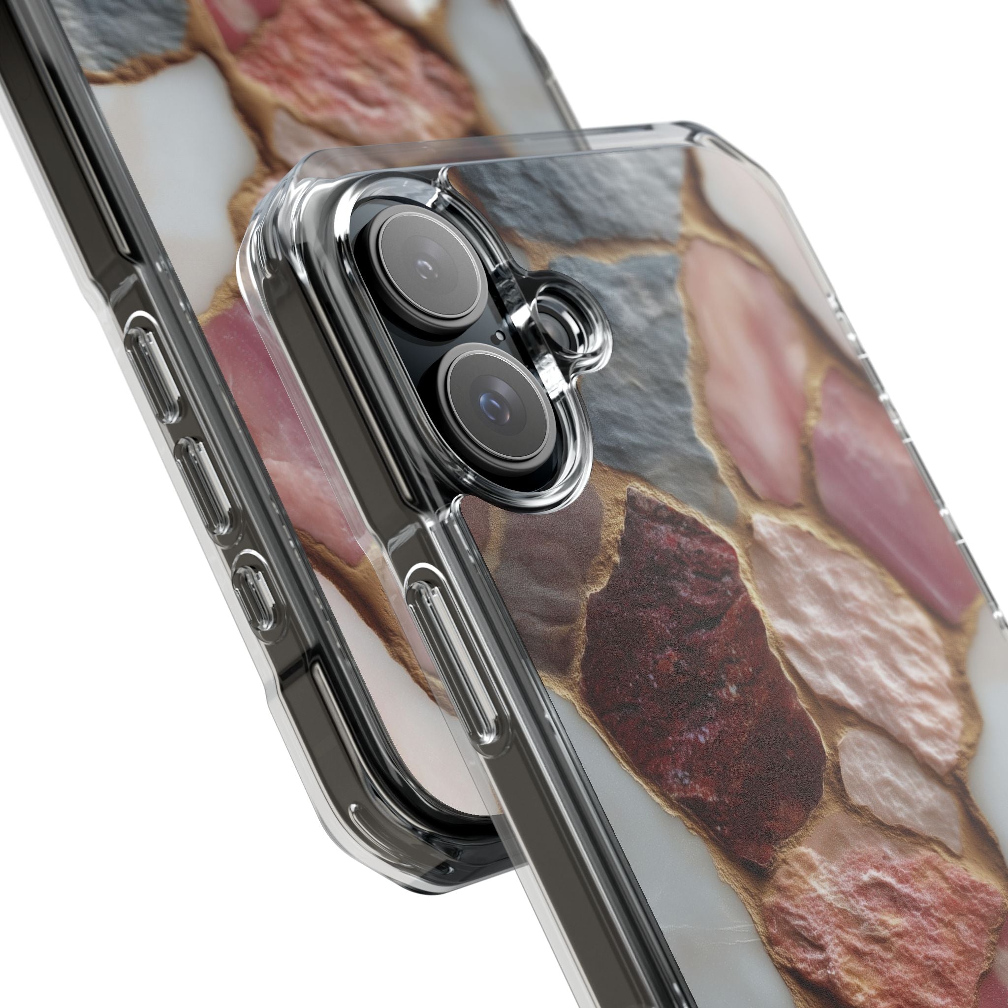 Textured Stones Dance iPhone Case - Impact