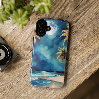 Moonlight Kisses Waves - iPhone Case