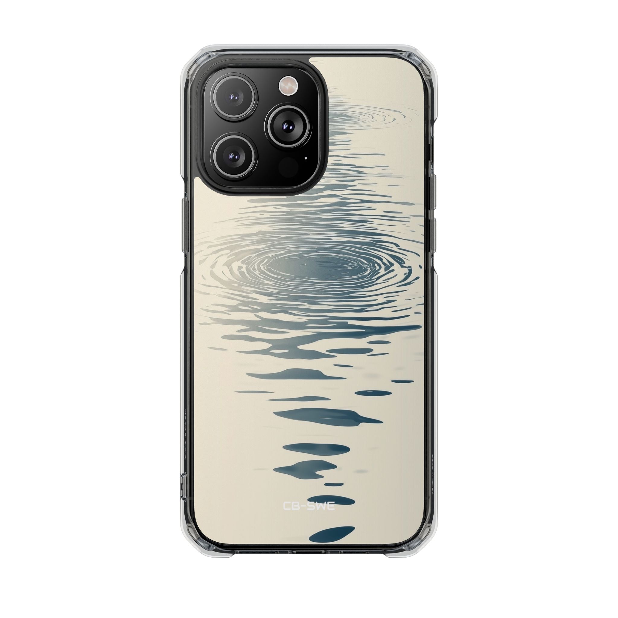 Ripples Create Depth iPhone Case - Impact
