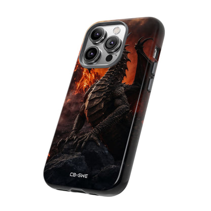 Fiery Dragon Soars - iPhone Case