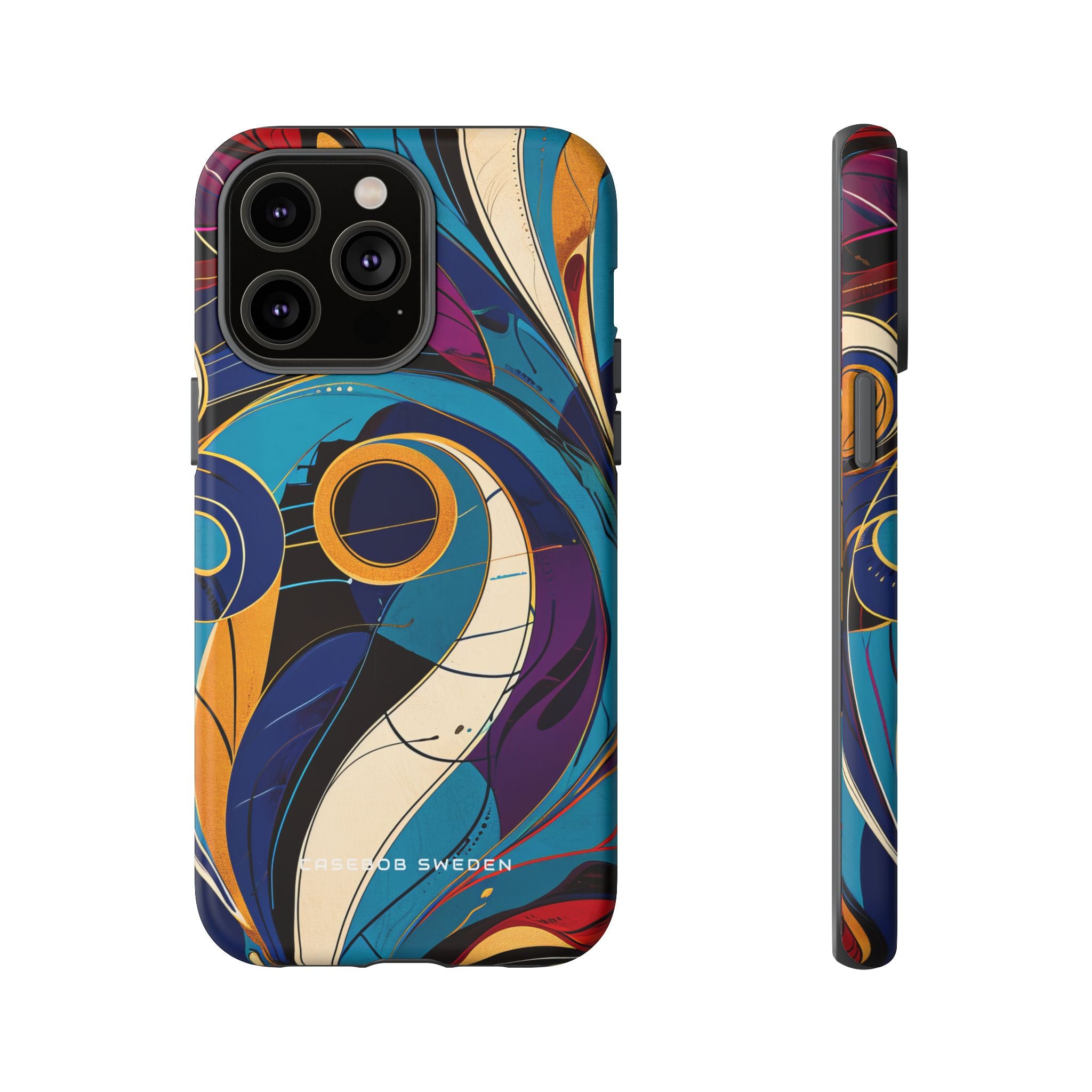 Vintage Vortex Harmony iPhone 14 - Tough Phone Case