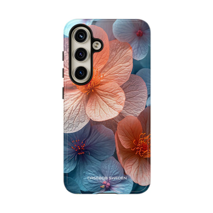 Peach Blossom Serenity - Tough Samsung S24 Phone Case