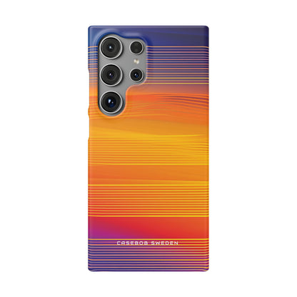 Gradient Sunset Flow Samsung S24 - Slim Phone Case