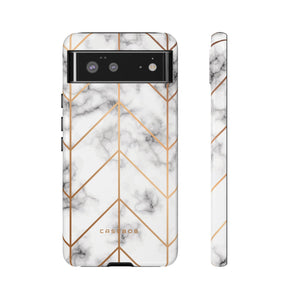 Golden Marble Phone Case - Protective - Protective Phone Case