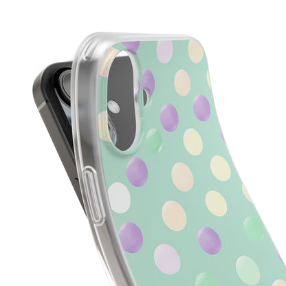 Pastel Polka Dots - Flexi iPhone 16 Phone Case