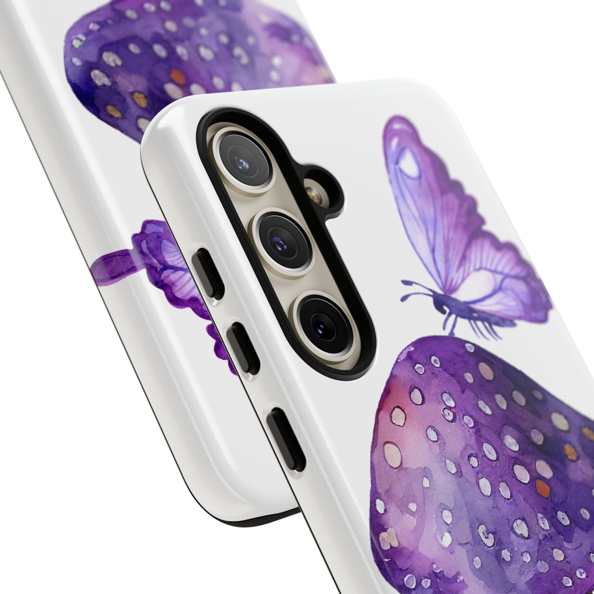 Whimsical Butterfly Perch - Samsung Case
