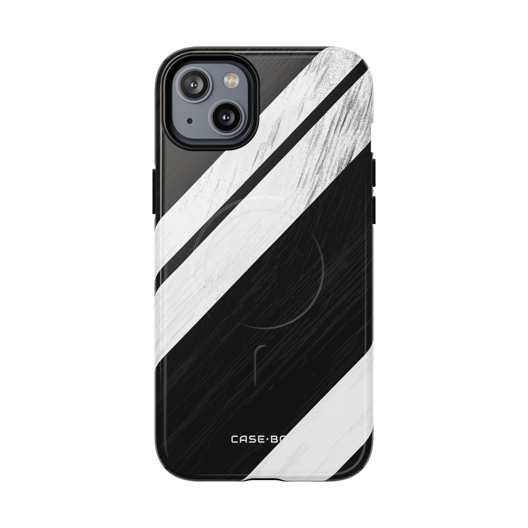 Distressed Stripe Motion iPhone 14 Plus Case - Tough+