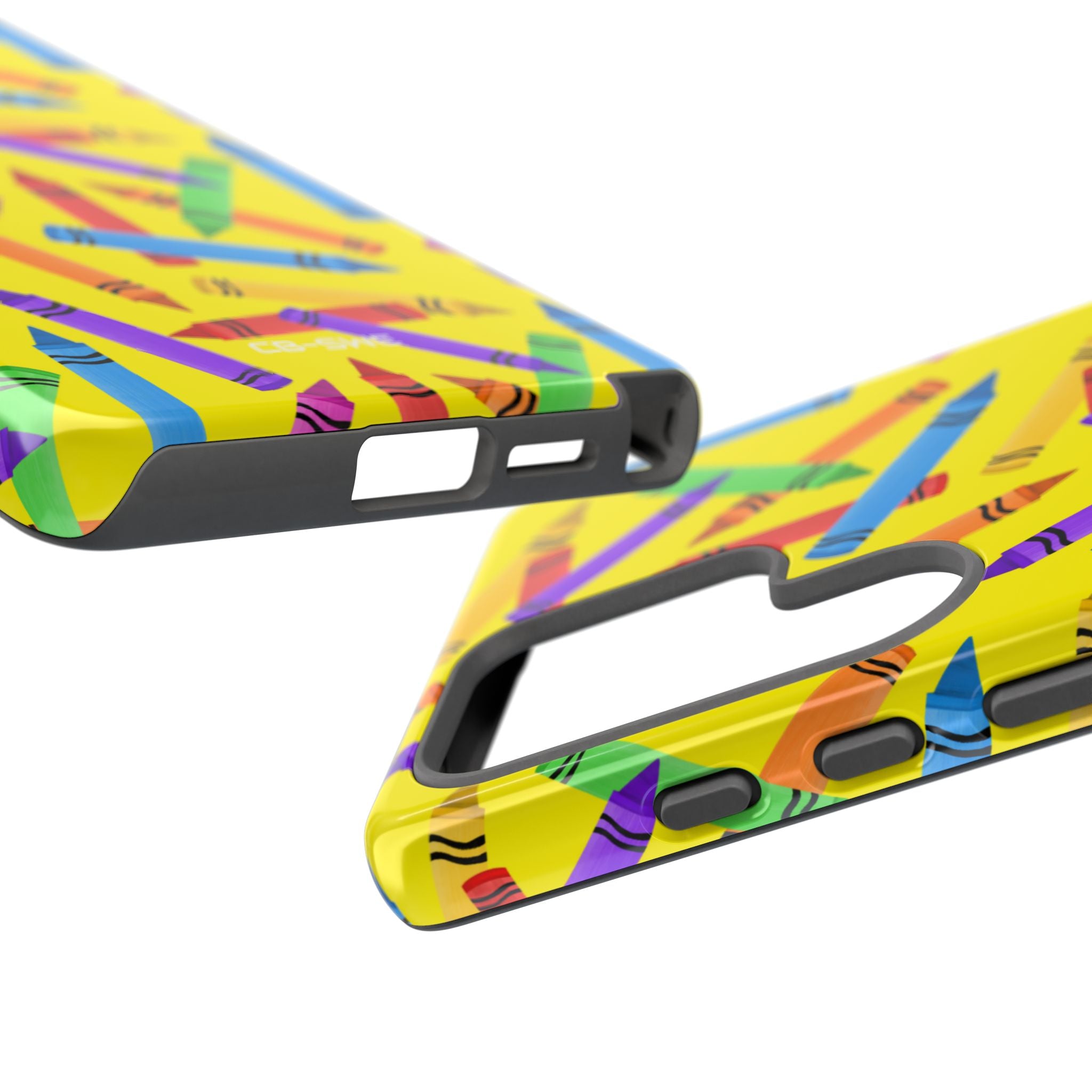 Crayons Scatter Playfully - Samsung Case