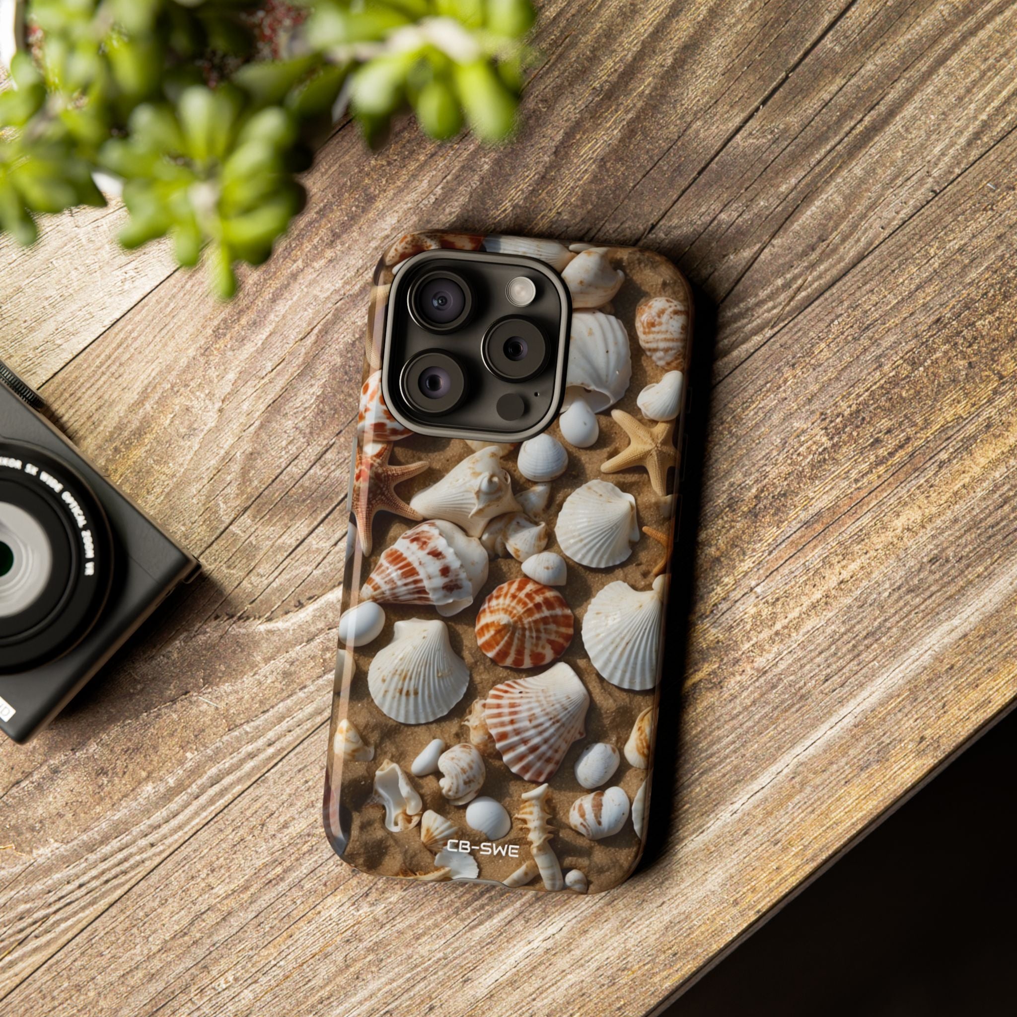 Seashells Embrace Shore - iPhone Case