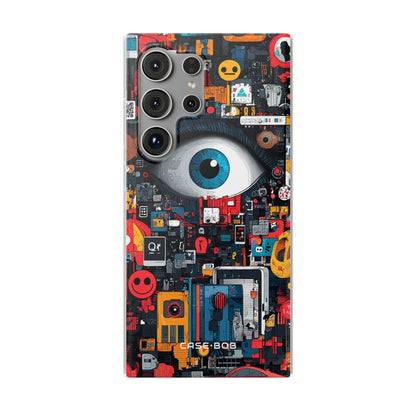 Digital Eye Blue Samsung S24 Ultra Case - Soft