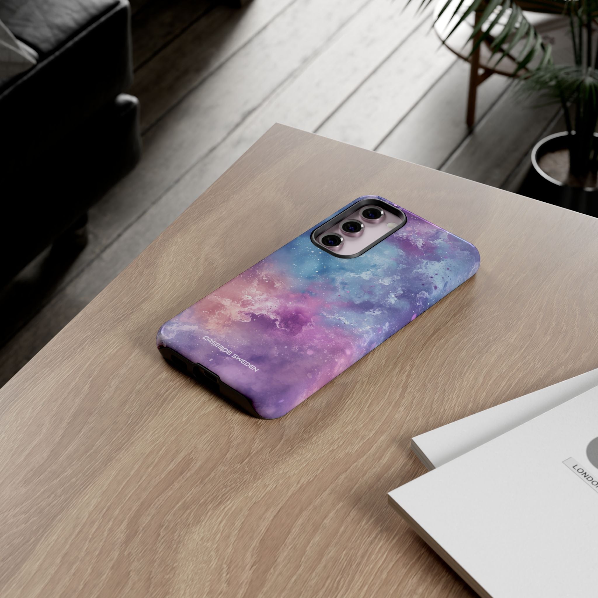 Cosmic Nebula Swirls - Tough Samsung S23 Phone Case